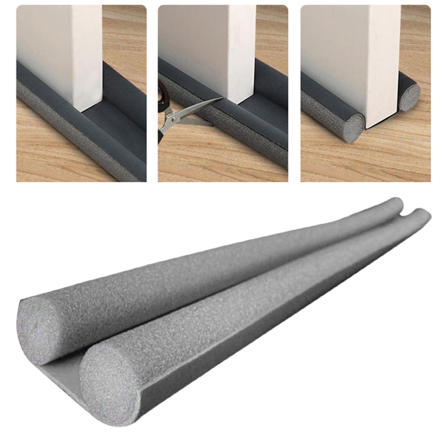 Pack de Serpillière de nettoyage automatique + Bas de porte (contre les ouvertures sous les portes)