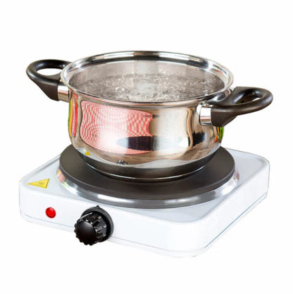 Plaque Chauffante Électrique à 1 foyers + Ustensiles de Cuisines Complets