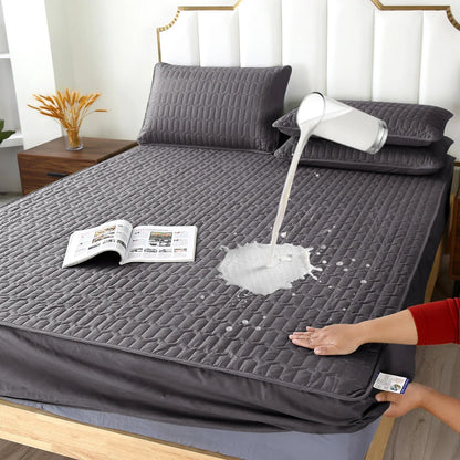 Couvre matelas + taies doux en microfibre (Lit - 03 Places)