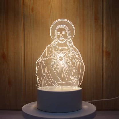 Veilleuse Religieuse – 6 Effigies au choix 🙏🏼🙏🏼🙏🏼